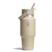 Hydro Flask Μπουκάλι Wide Mouth Flex Straw Travel 710 ml – Oat (WT24CFS114)