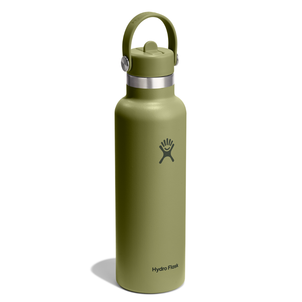 Hydro Flask Μπουκάλι Standard Mouth Flex Straw Cap 621 ml – Palmer Green (S21CFS346)