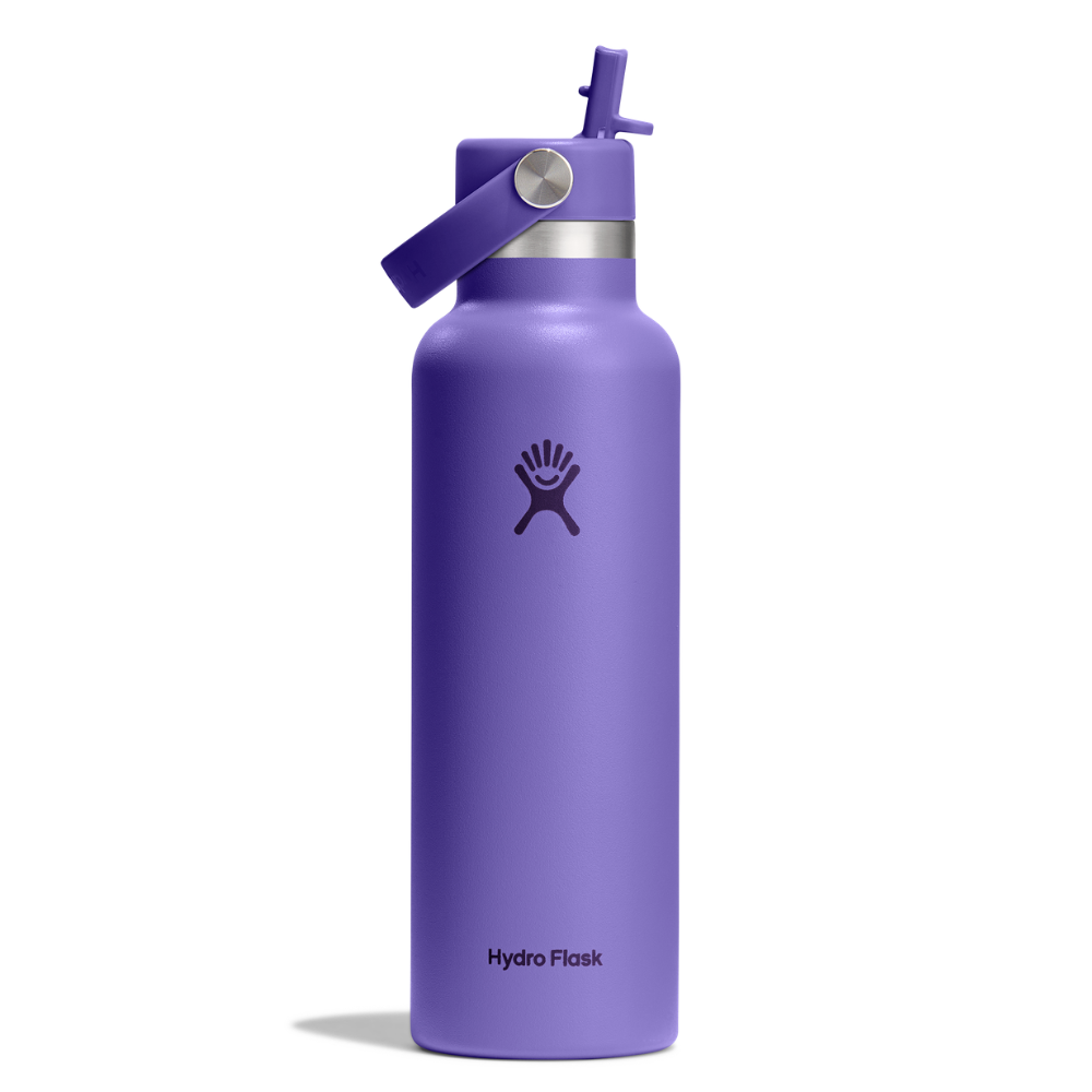 Hydro Flask Μπουκάλι Standard Mouth Flex Straw Cap 621 ml – Utopia Purple (S21CFS527)