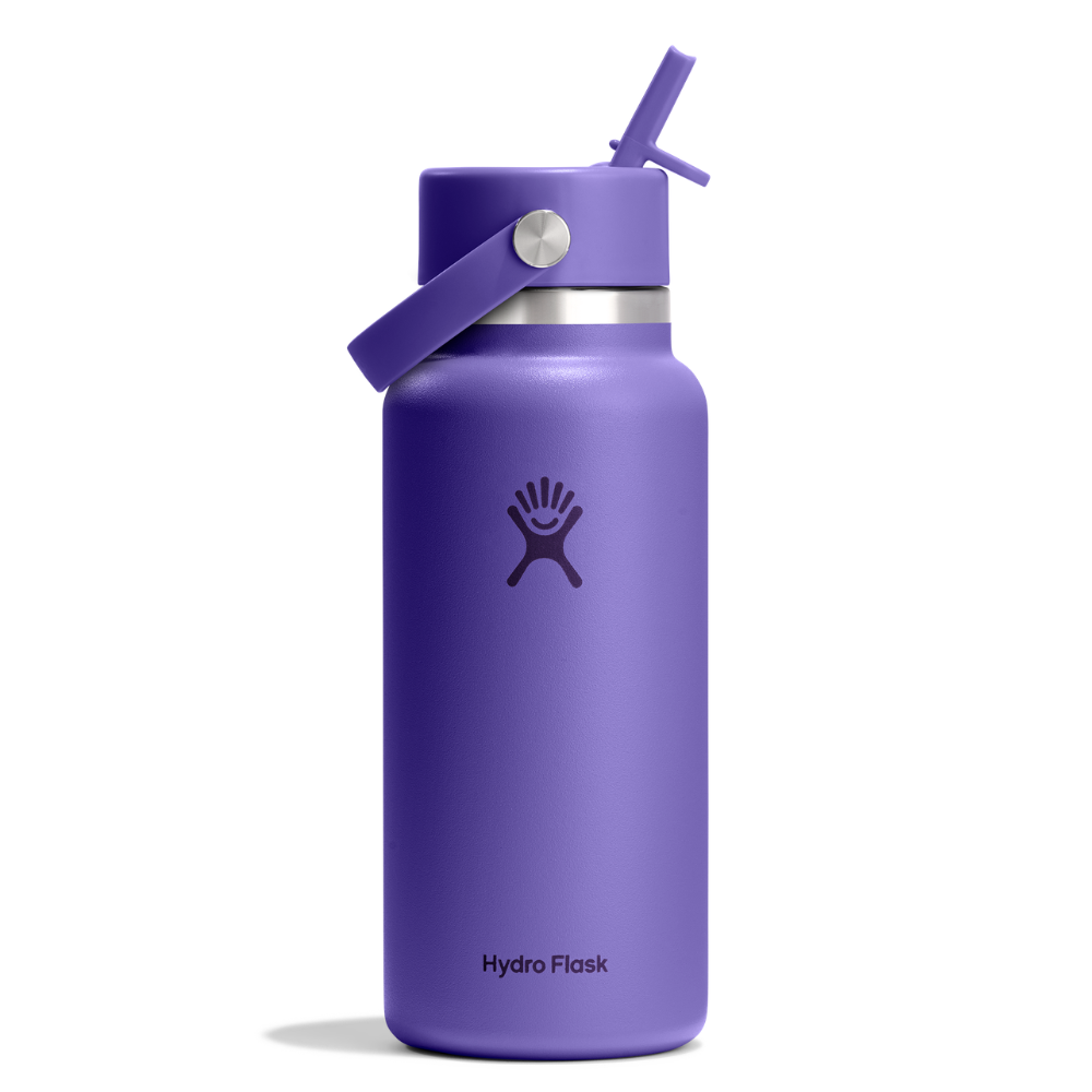 Hydro Flask Μπουκάλι Wide Mouth Flex Straw Cap 946 ml – Utopia Purple (W32CFS527)
