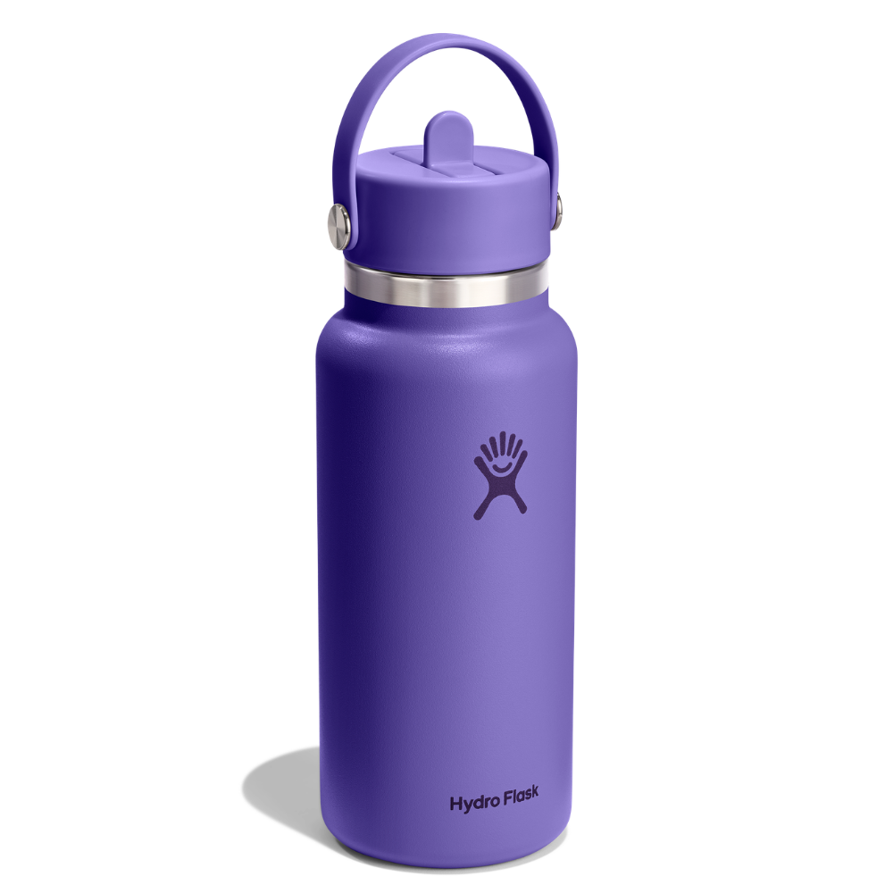 Hydro Flask Μπουκάλι Wide Mouth Flex Straw Cap 946 ml – Utopia Purple (W32CFS527)