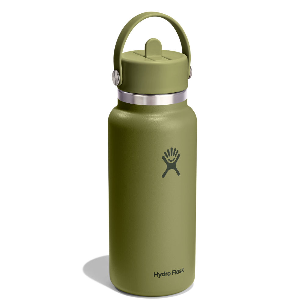 Hydro Flask Μπουκάλι Wide Mouth Flex Straw Cap 946 ml – Palmer Green (W32CFS346)