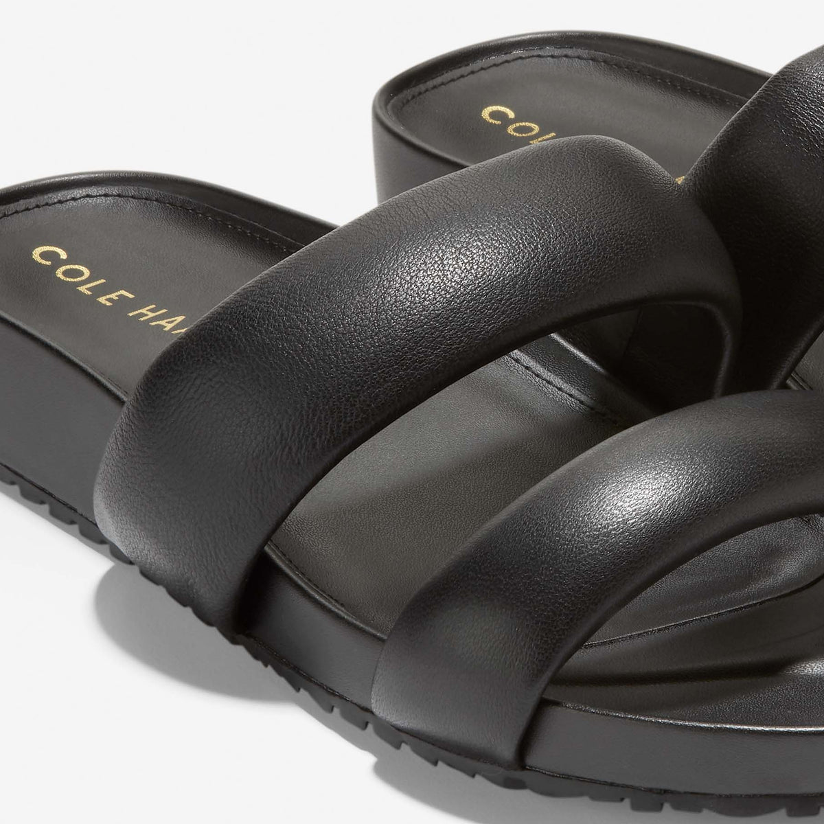 Γυναικεία Mojave Double Band Slide Sandal Black (W28498C) - Cole Haan
