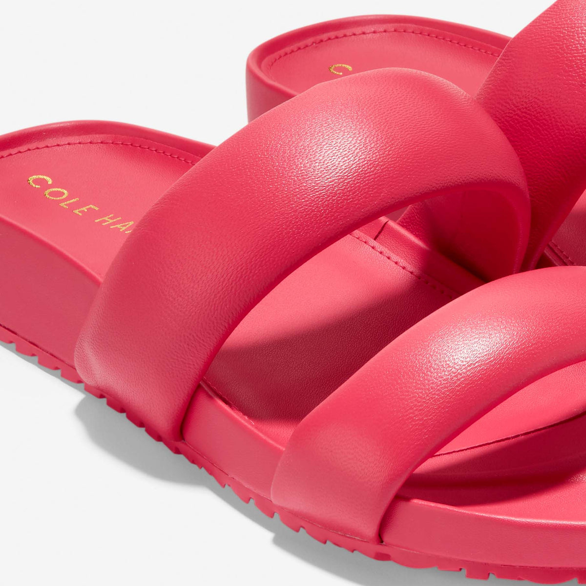 Γυναικεία Mojave Double Band Slide Sandal Geranium (W28500C) - Cole Haan