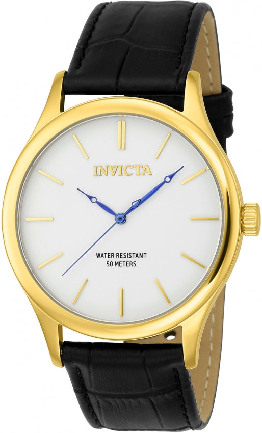 Ρολόι Quartz με Δερμάτινο Λουράκι  INVICTA 23024 - Ανδρικό
