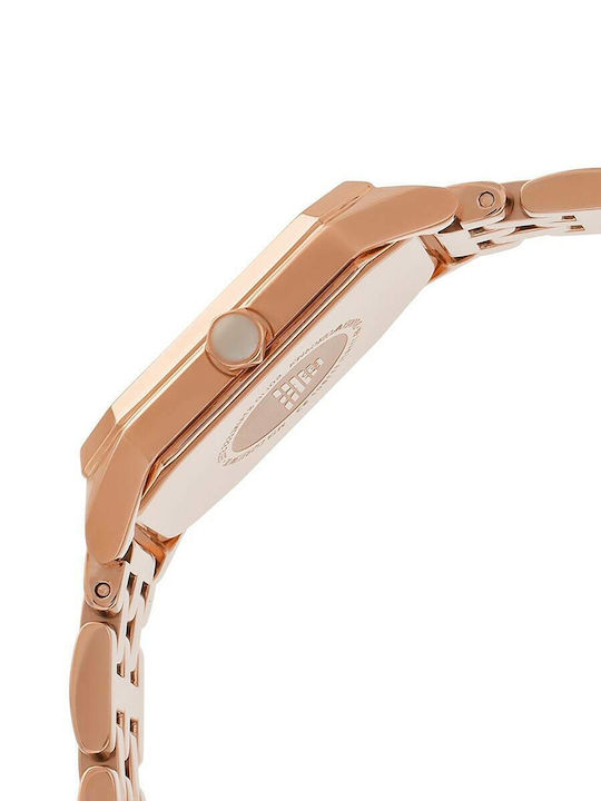 Emporio Armani AR11147 Γυναικείο Ρολόι 24mm Μπαταρίας με Ροζ Χρυσό Μπρασελέ