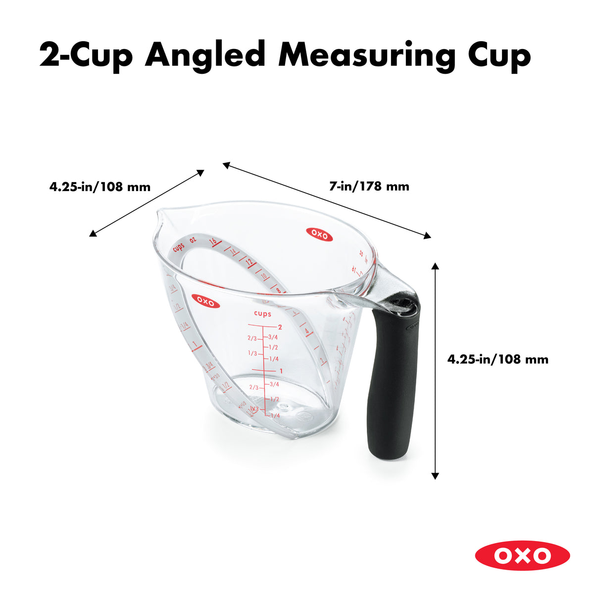 OXO Δοσομετρητής 2 Cups Tritan 500ml (1050586)