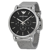 Ρολόι Emporio Armani Classic Chronograph Black Dial AR1808 Quartz - Ανδρικό