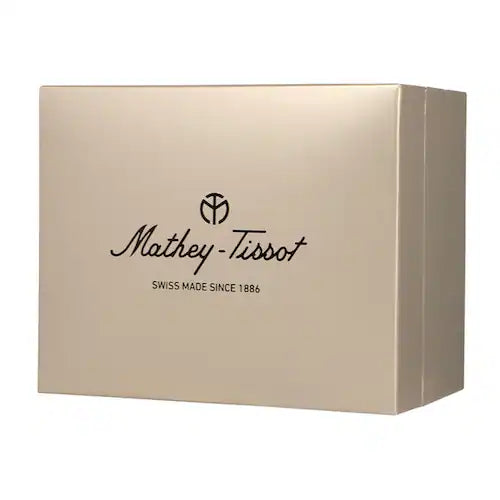 Ρολόι Mathey-Tissot Mathey II Quartz Crystal Mother of Pearl Dial D710BI - Γυναικείο