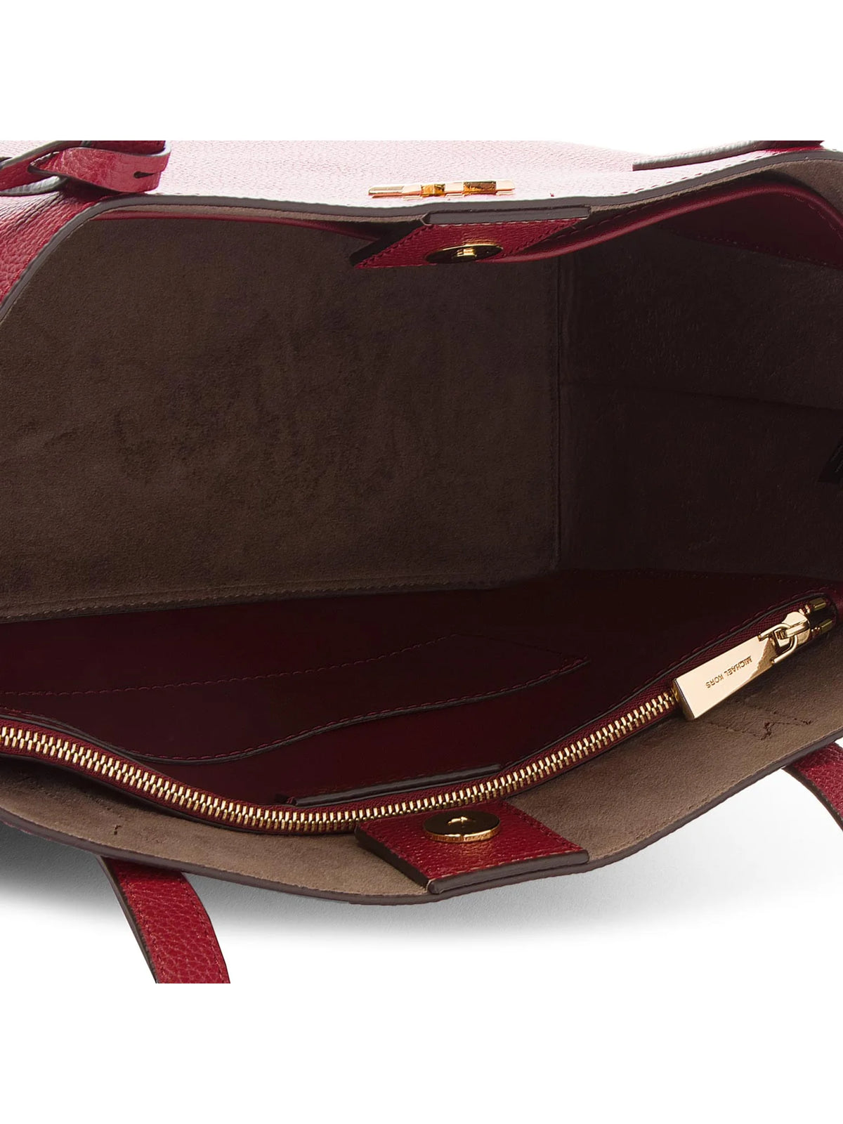 Michael Kors Tote Bag for Women - Oxblood (30T8GX4T8L)