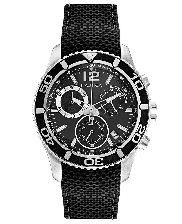 Ρολόι Nautica Long Beach Chrono NAPLECR12 Quartz - Ανδρικό