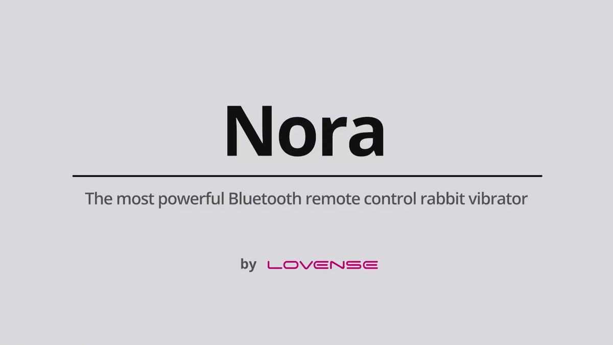 Φόρτωση βίντεο: Lovense Nora Bluetooth Rabbit Vibrator 20cm