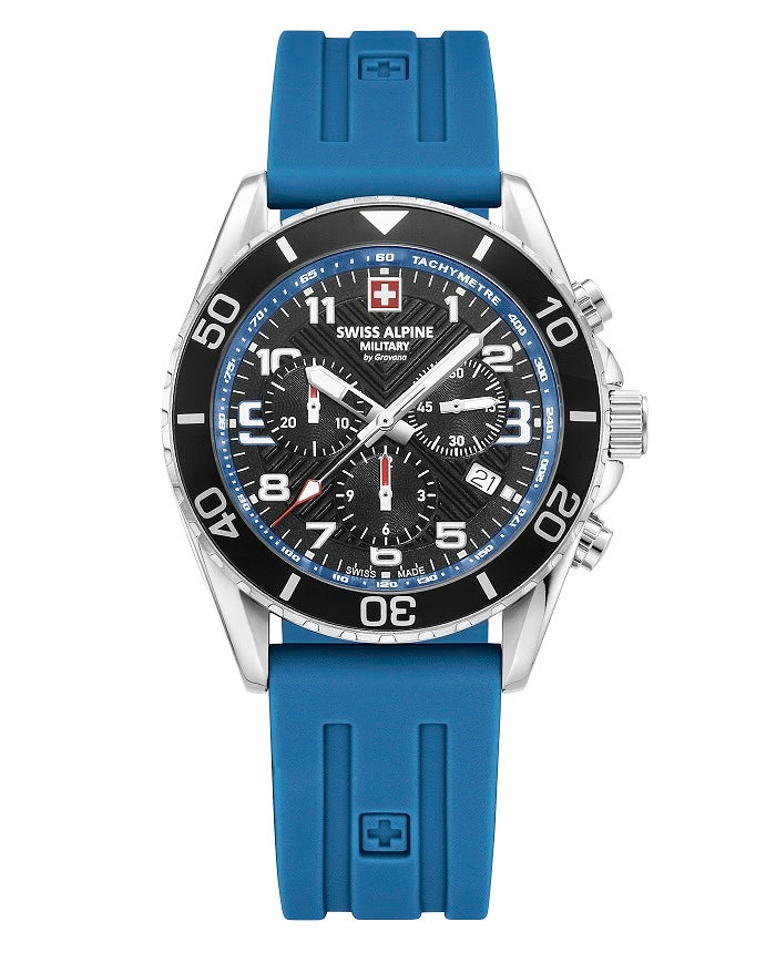 Ρολόι Swiss Alpine Military Raptor Chrono SAM7029.9835 Quartz - Ανδρικό