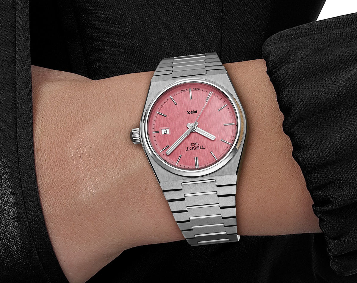 Ρολόι Tissot T-Classic Quartz Pink Dial T1372101133100 - Γυναικείο