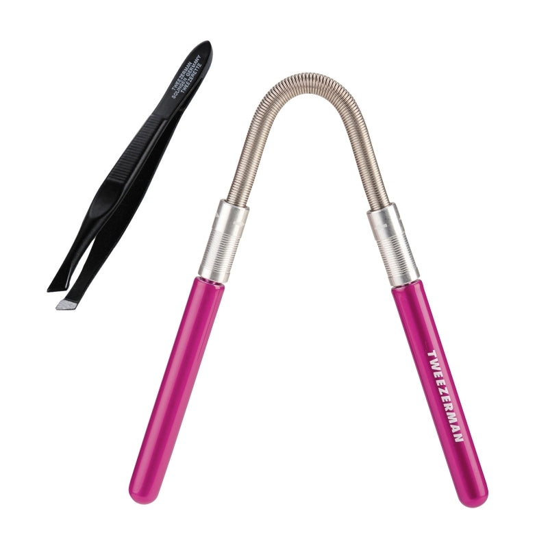 Smooth Finish Facial Hair Remover μαζί με τσιμπιδάκι – Ροζ - Tweezerman 5090-R