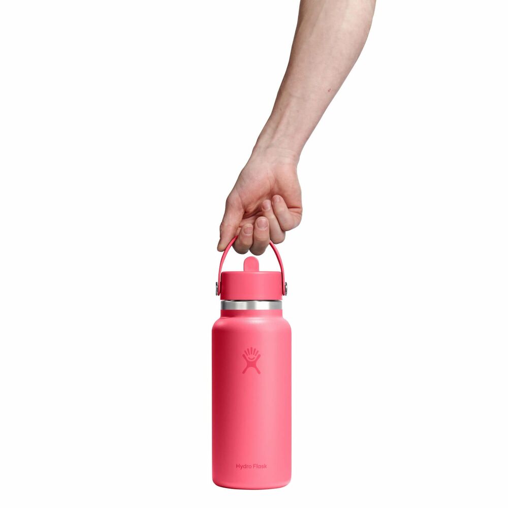 Hydro Flask Μπουκάλι Wide Mouth Flex Straw Cap 946 ml – Popstar Pink (W32CFS668)
