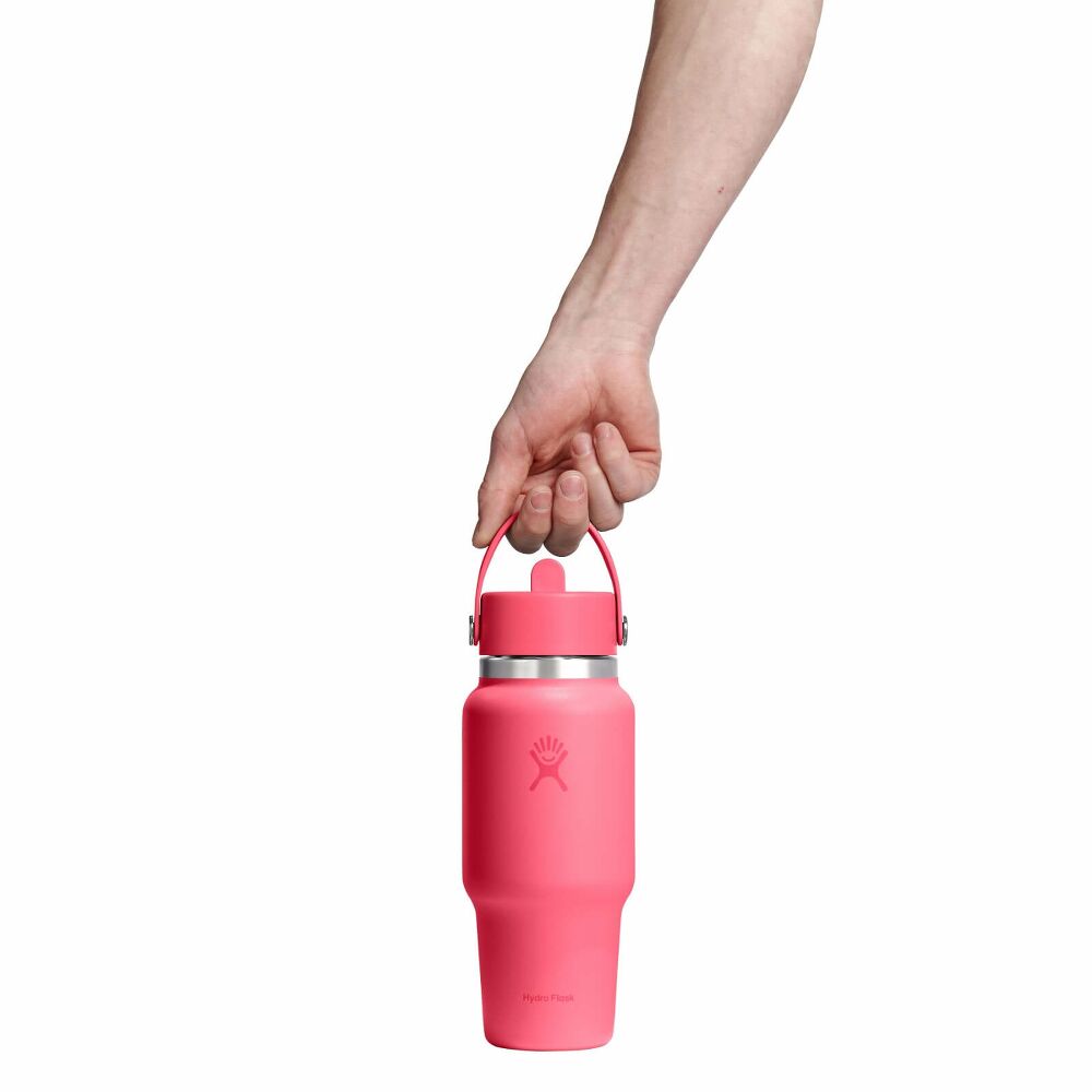 Hydro Flask Μπουκάλι Wide Mouth Flex Straw Travel 710 ml – Popstar Pink (WT24CFS668)