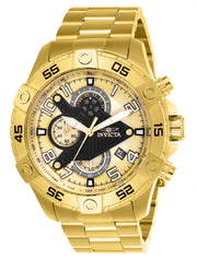 Invicta S1 Rally 26098 Chronograph Gold Plated Ανδρικό Ρολόι 48mm