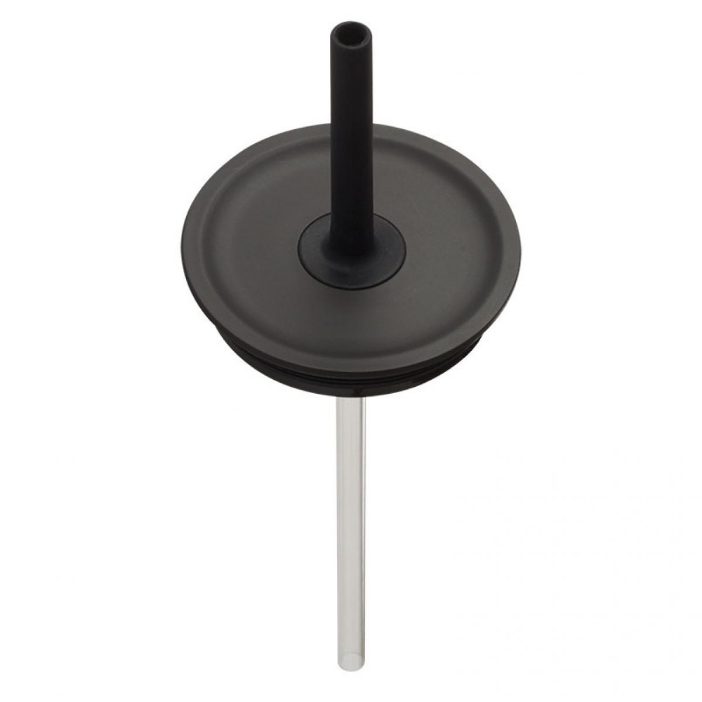 Hydro Flask Πώμα Medium Press-In Straw Lid – Μαύρο (PISLM001)