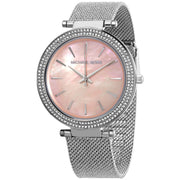 Ρολόι Michael Kors Crystal Pink Mother of Pearl Dial MK4518 Quartz - Γυναικείο