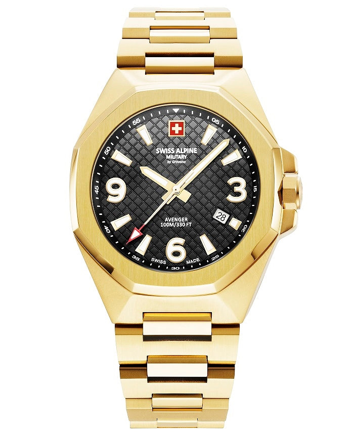 Ρολόι Swiss Alpine Military Typhoon SAM7005.1117 Quartz - Ανδρικό