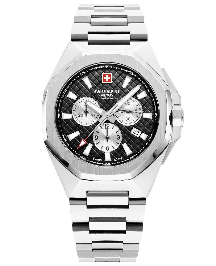 Ρολόι Swiss Alpine Military Typhoon Chrono SAM7005.9137 Quartz - Ανδρικό