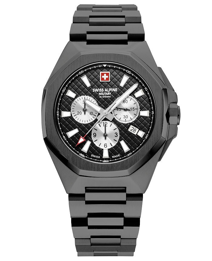 Ρολόι Swiss Alpine Military Typhoon Chrono SAM7005.9177 Quartz - Ανδρικό