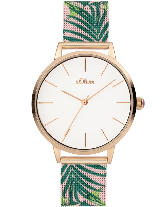 Ρολόι S.Oliver SO-3980-MQ Quartz - Γυναικείο